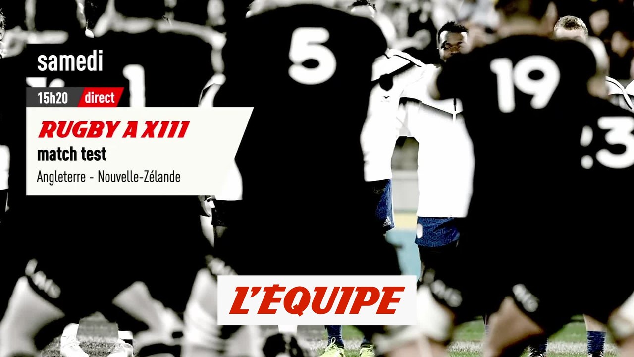 ANGLETERRE - NOUVELLE-ZÉLANDE, bande-annonce - RUGBY À XIII - TEST MATCH