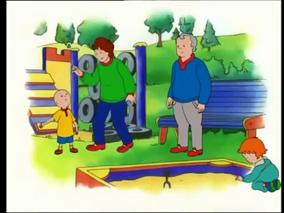 Caillou Folge 3 Die Schatztruhe , Auf zum Campen