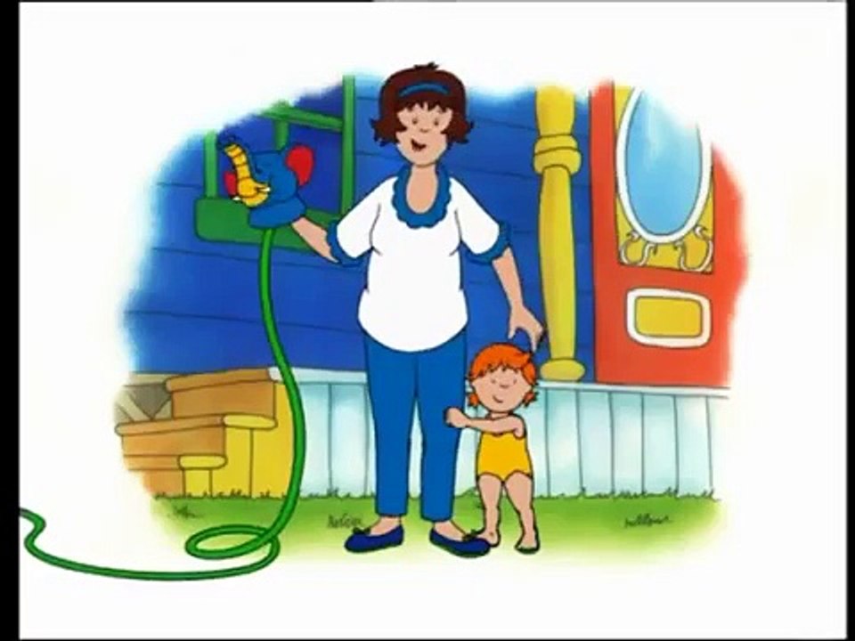 Caillou Folge 5 Caillou ist es heiß, Rücksitzfahrer