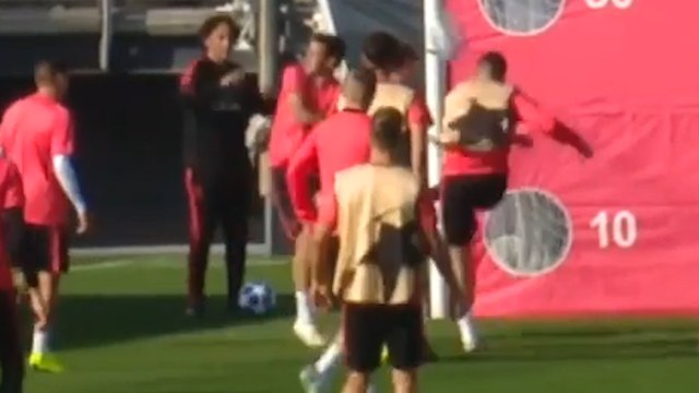 Real Madrid : Sergio Ramos s’agace à l’entraînement