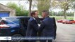 Inondations : Emmanuel Macron dans l'Aude auprès des sinistrés