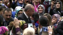 Cumhurbaşkan Erdoğan:' AK Parti çatısı altında siyaset yapan tüm kadınlarımıza buradan teşekkür ediyorum' - ANKARA