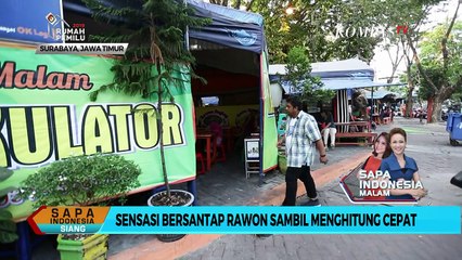 Sensasi Bersantap Rawon Sambil Menghitung Cepat