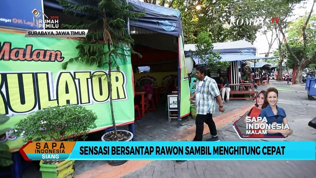 Sensasi Bersantap Rawon Sambil Menghitung Cepat