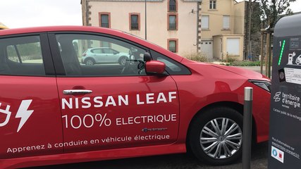 Dans cette auto-école, on apprend à conduire avec une voiture électrique