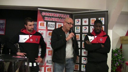 Interview d'après match de David JOURDAIN et d'Ibou DIALLO