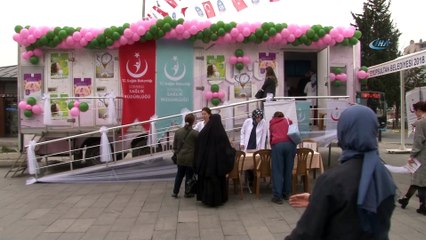 Ücretsiz Kanser Tarama Tırı Eyüpsultan meydanında