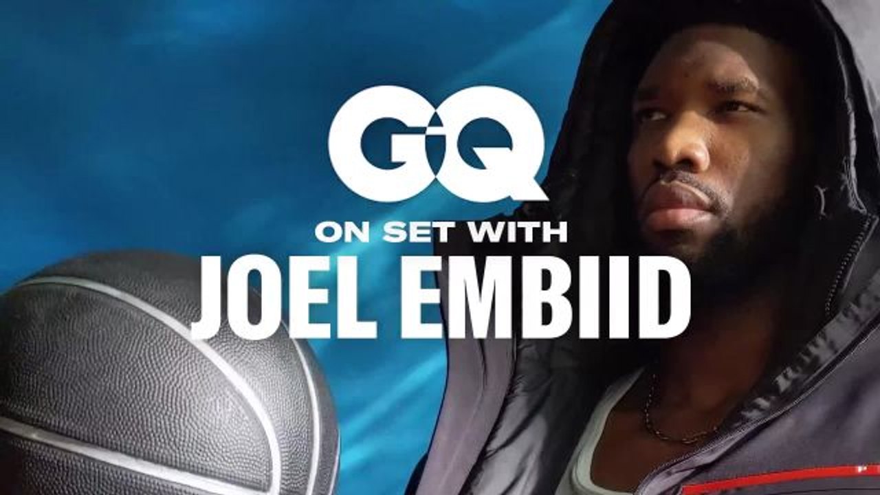 Behind the Scenes of Joel Embiid's GQ Cover Shoot