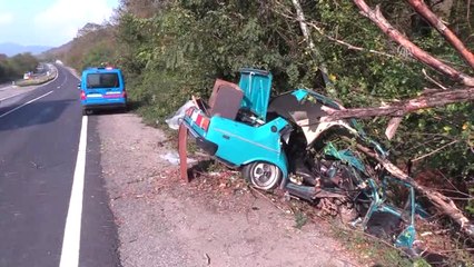 Kazada Oğlu Öldü Baba Yaralandı - Zonguldak