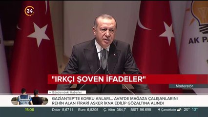 "Irkçı şoven ifadeler"