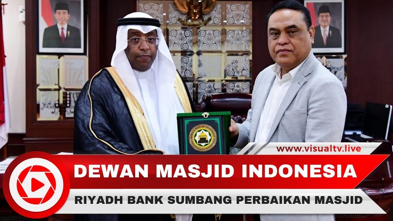 Riyadh Bank Sumbang Perbaikan Masjid Melalui DMI, Pasca Bencana Sulawesi Tengah