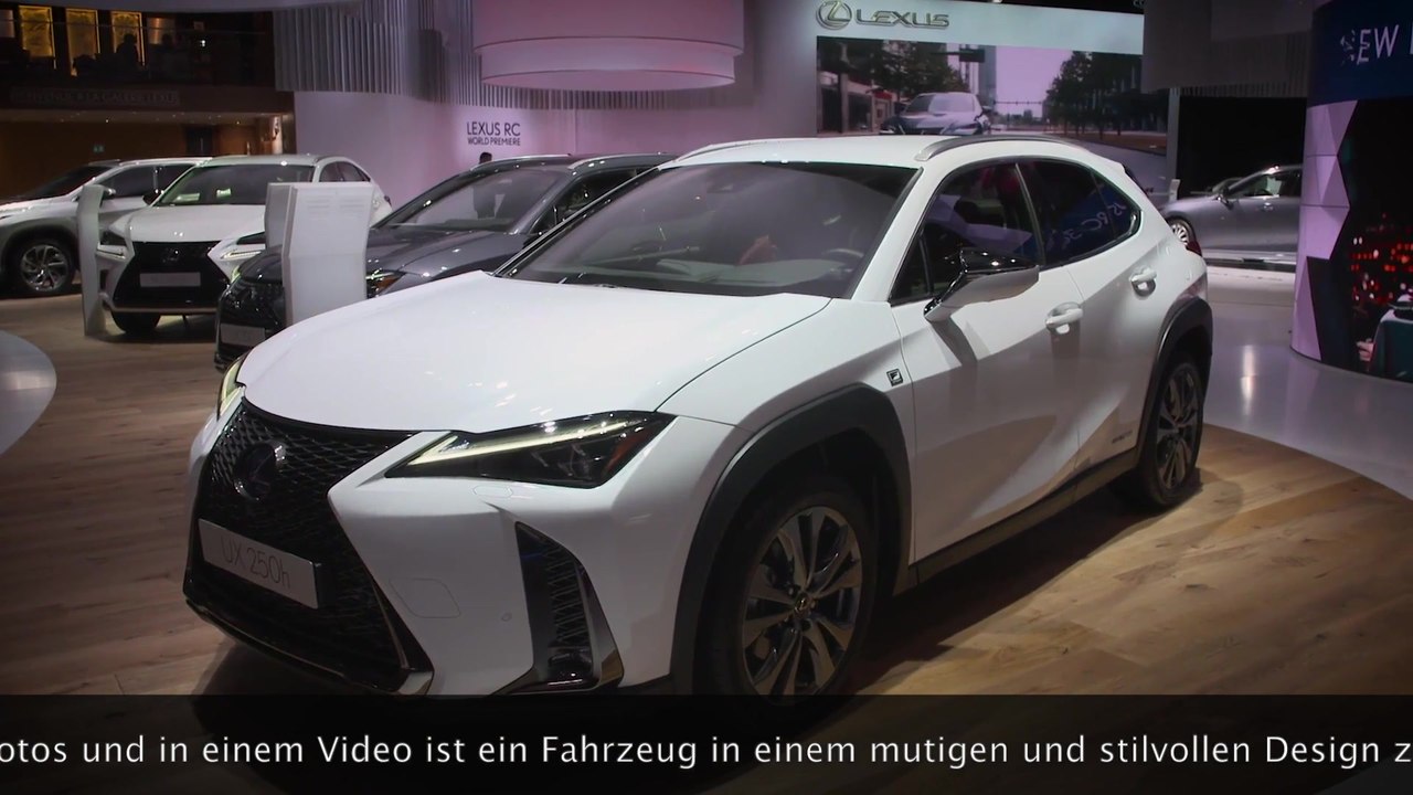 Lexus UX - Erster Crossover-SUV der Premiummarke