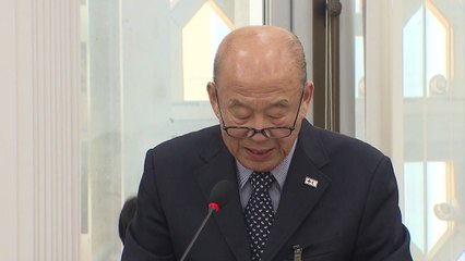 박경서 적십자 회장 "북한 혈액원 건립 지원 계획 검토 거의 마쳐" / YTN