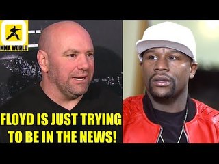 UFC has never talked to Floyd Mayweather's Team regarding a Khabib boxing bout,DC on Lewis
