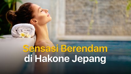Hakone Tawarkan Sensasi Berendam yang Tak Biasa