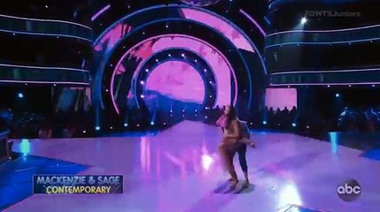 Mackenzie Ziegler (Kenzie) & Sage Rosen - Dancing With The Stars Juniors (DWTS Juniors) Episode 3