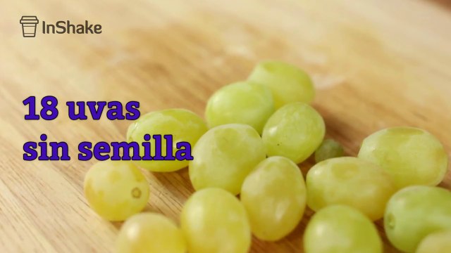 Batido de arándanos y uvas