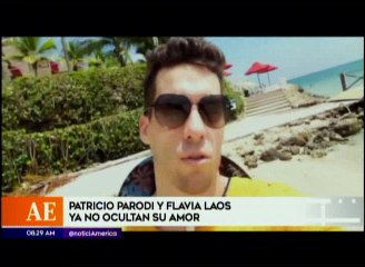 Patricio Parodi y Flavia Laos ya no ocultan su amor
