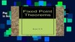 Popular Fixed Point Theorems (Cambridge Tracts in Mathematics)