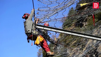 Les travaux de sécurisation des Gorges de Luz ont débuté