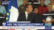 Macron dans l'Aude: "La République, c'est cette vague plus forte que toutes les vagues qui ont frappé vos communes"