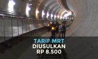 Tarif MRT Jakarta Diusulkan Rp 8.500