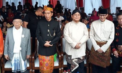 Jelang Pilpres Ramai-Ramai Blusukan ke Pasar