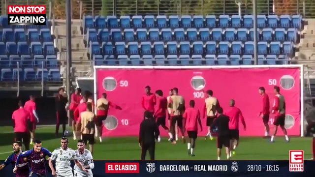 Real Madrid : Sergio Ramos s'emporte contre un jeune coéquipier à l'entraînement (vidéo)