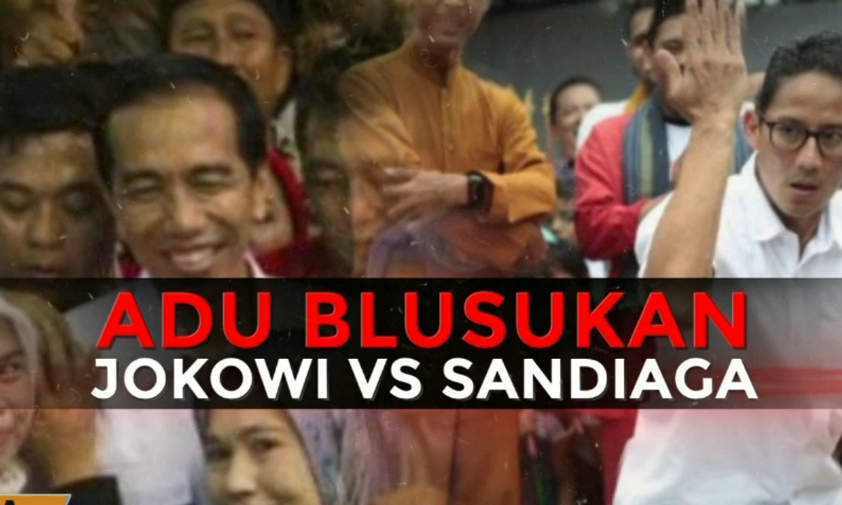 Adu Blusukan di Pilpres 2019