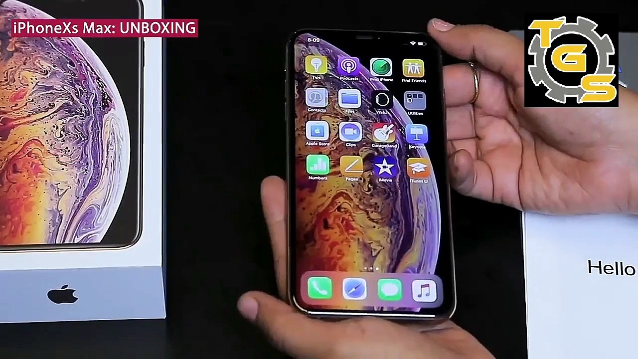 Unboxing of Apple iPhone XS Max in Hindi, price, specifications, features, comparison in India