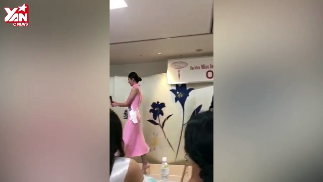 Thuỳ Tiên tiếp tục gây ấn tượng tại Hoa hậu Quốc tế 2018