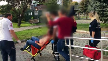 Bıçakladığı arkadaşını sağlık merkezine götürdü - BOLU