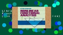 Library  Nonlinear Functional Analysis (Dover Books on Mathematics)