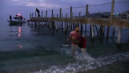 'Umuda yolculuk'a açılan sığınmacı teknesi Bodrum açıklarında battı: 2 çocuk öldü