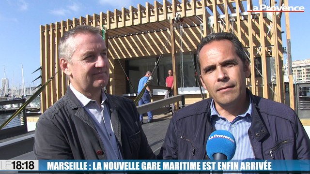 Le 18:18 : la nouvelle gare maritime est enfin arrivée dans le Vieux-Port de Marseille