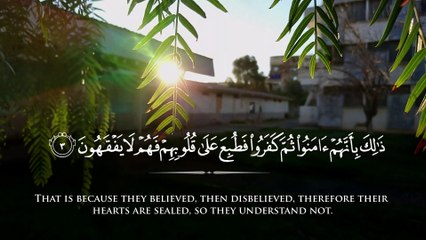 Surah al-Munafiqun - Taraweeh 2015 - Fahad Aziz Niazi
