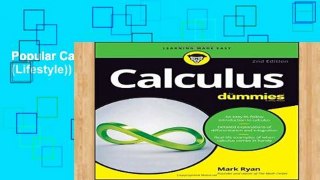 Popular Calculus For Dummies (For Dummies (Lifestyle))