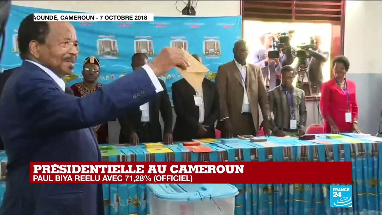 Cameroun : le président Paul Biya officiellement réélu