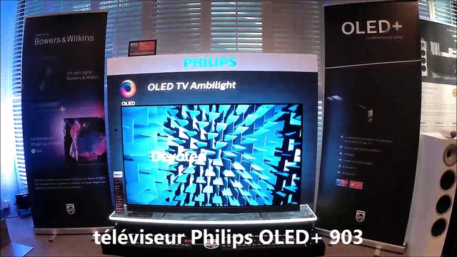 téléviseur Philips OLED+ 903 @ Paris Audio Vidéo Show 2018