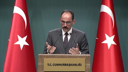 Kalın: '(Kaşıkçı soruşturması) Mesele, menfur bir cinayetin aydınlatılması meselesidir' - ANKARA