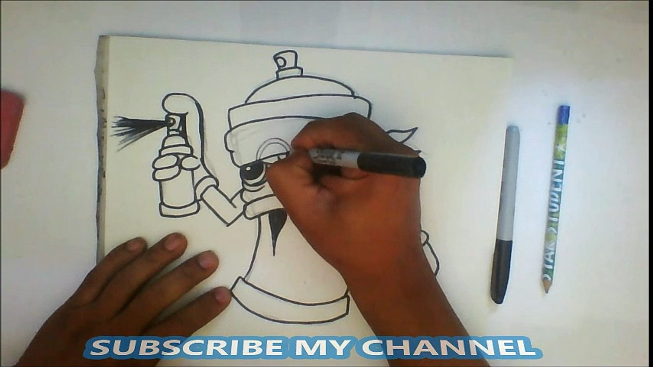 WIZARDS CHARACTER (GANGSTA SPRAYCAN)