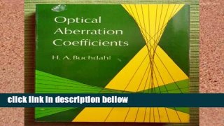 Best product  Optical Aberration Coefficients