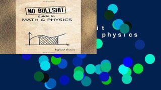 Review  No bullshit guide to math and physics