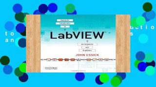 Library  Hands-On Introduction to LabVIEW for Scientists and Engineers