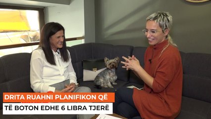 Drita Ruhani - Planifikon të boton edhe gjashtë libra tjerë