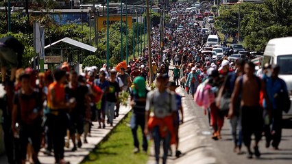 La marcia dei migranti: in migliaia verso gli Stati Uniti