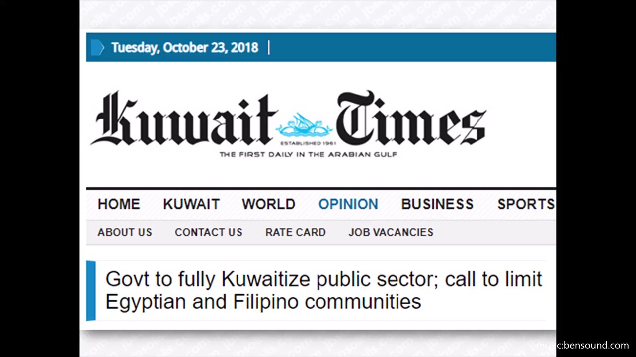 Kuwaitization of Public Sector Would Limit Expat workers in Kuwait