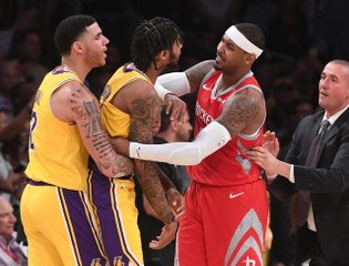 NBA Suspends Multiple Players Involved in Lakers-Rockets Brawl