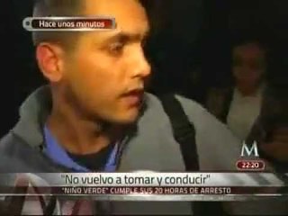 Sale de "El Torito" el Niño Verde; "No volveré a tomar una cerveza" asegura
