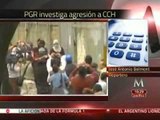 PGR investiga agresión a instalaciones del CCH en Ciudad Universitaria